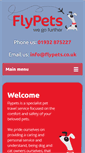 Mobile Screenshot of flypets.co.uk